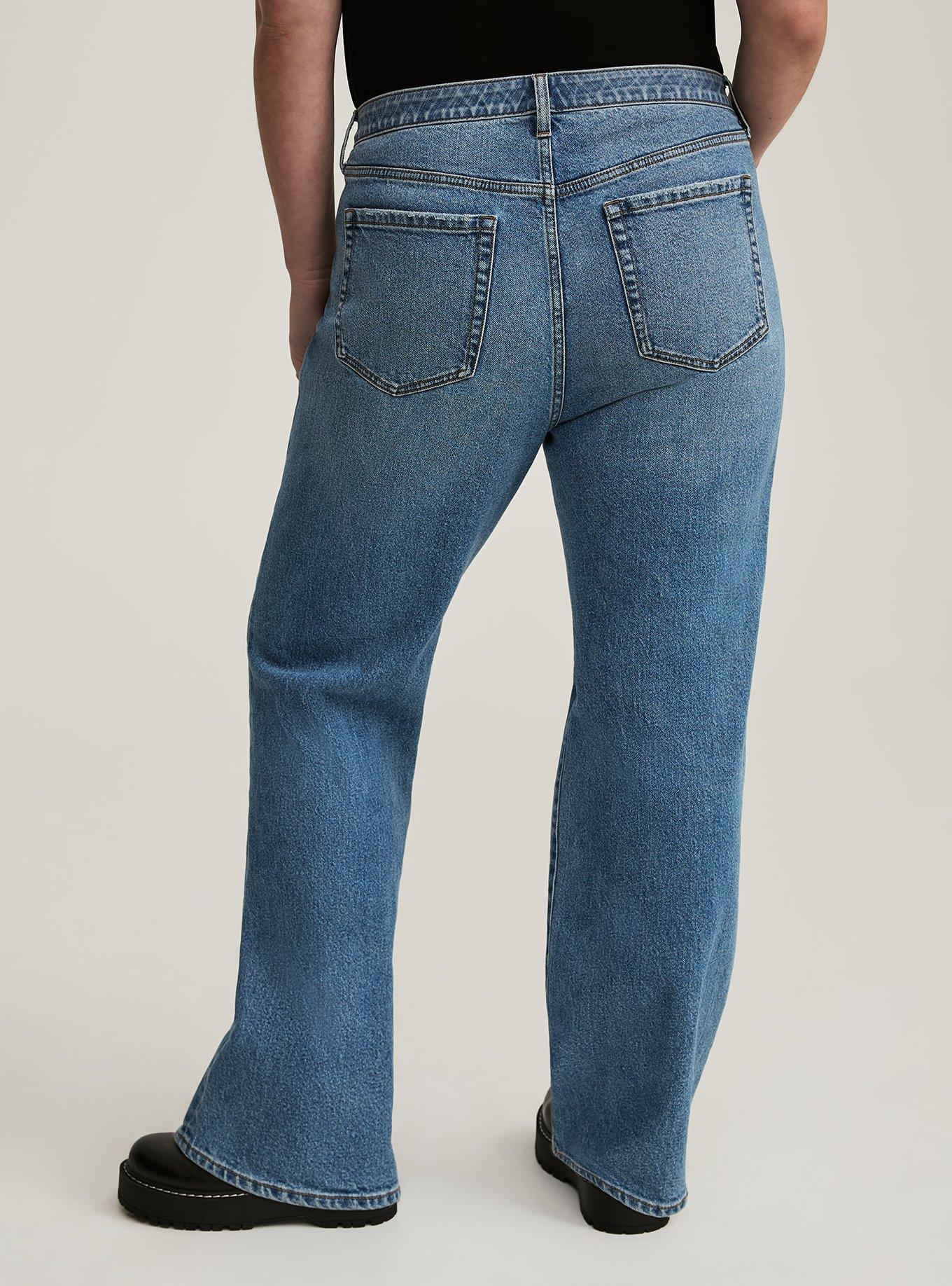 Baggy High-Rise Straight Jean