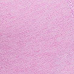 Mid-Rise Boyshort Panty with Placket, LAVENDER SKY HEATHER, swatch
