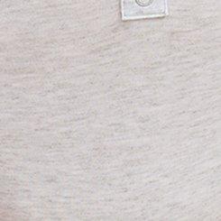 Heather Mid Rise Thong Panty, LIGHT GREY HEATHER, swatch