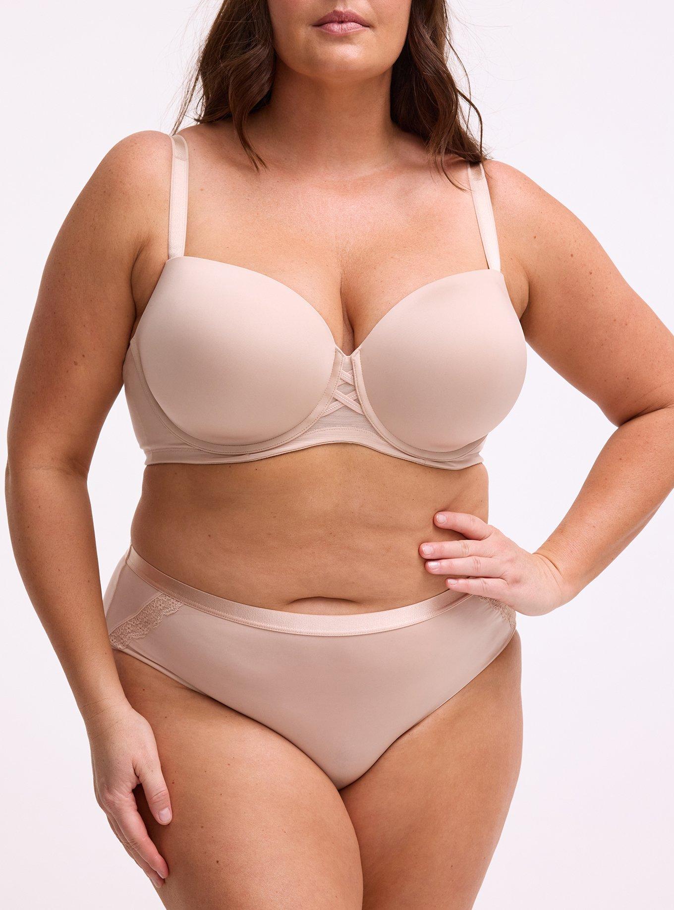 Demi Lift Ballet Back Bra, ROSE DUST, alternate