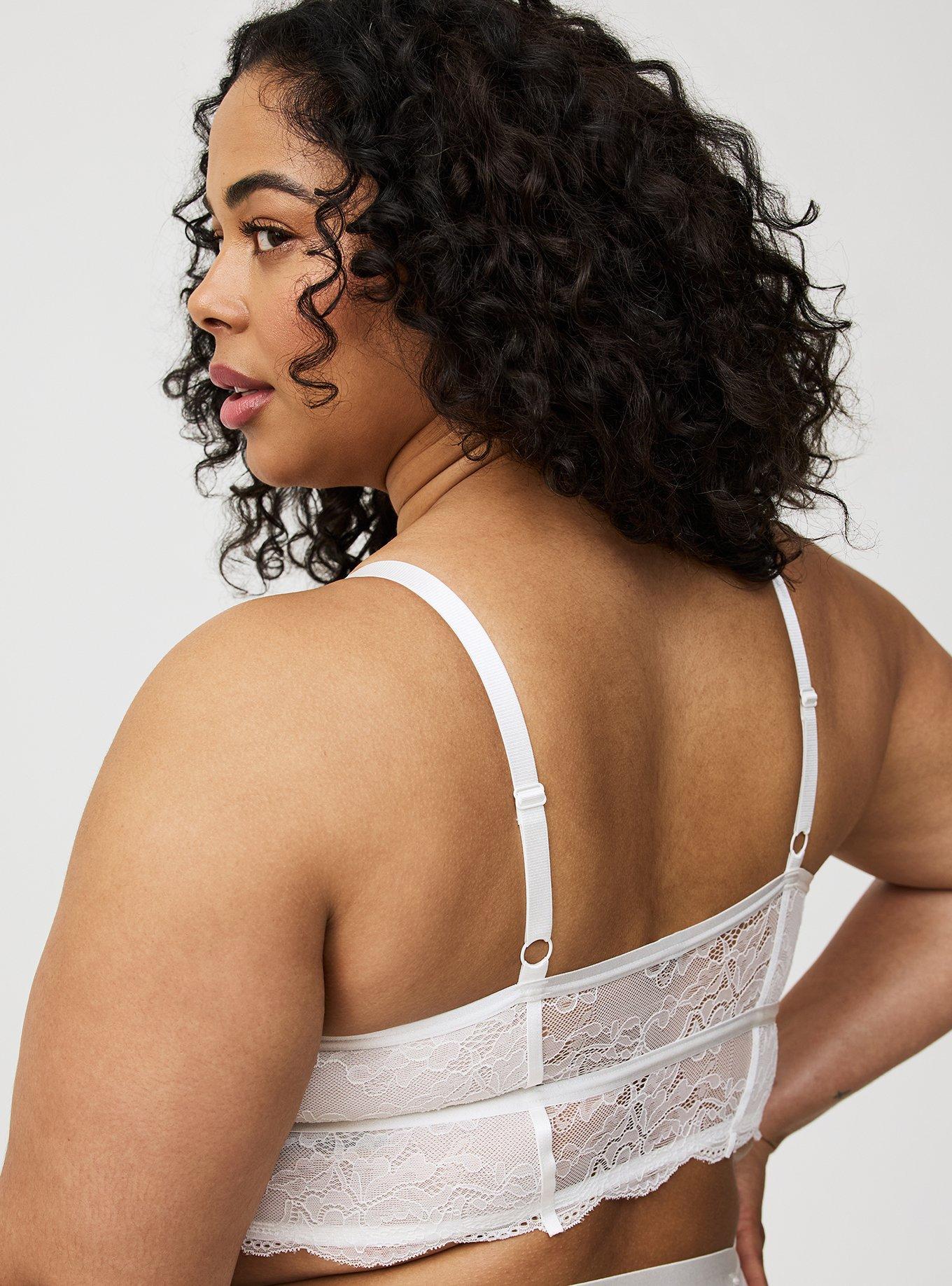 Diamante Strappy Triangle Bralette