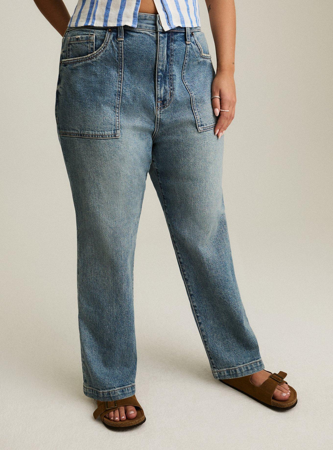 High-Rise Straight Jean