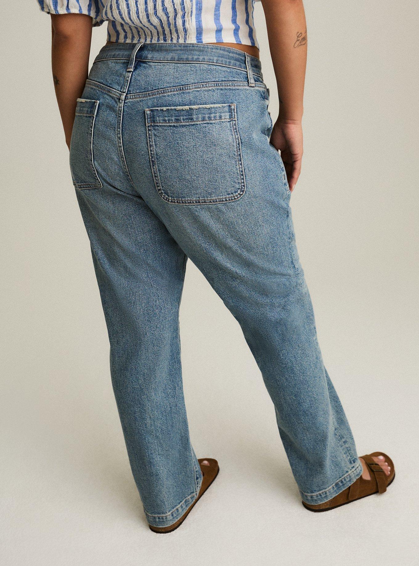 High-Rise Straight Jean