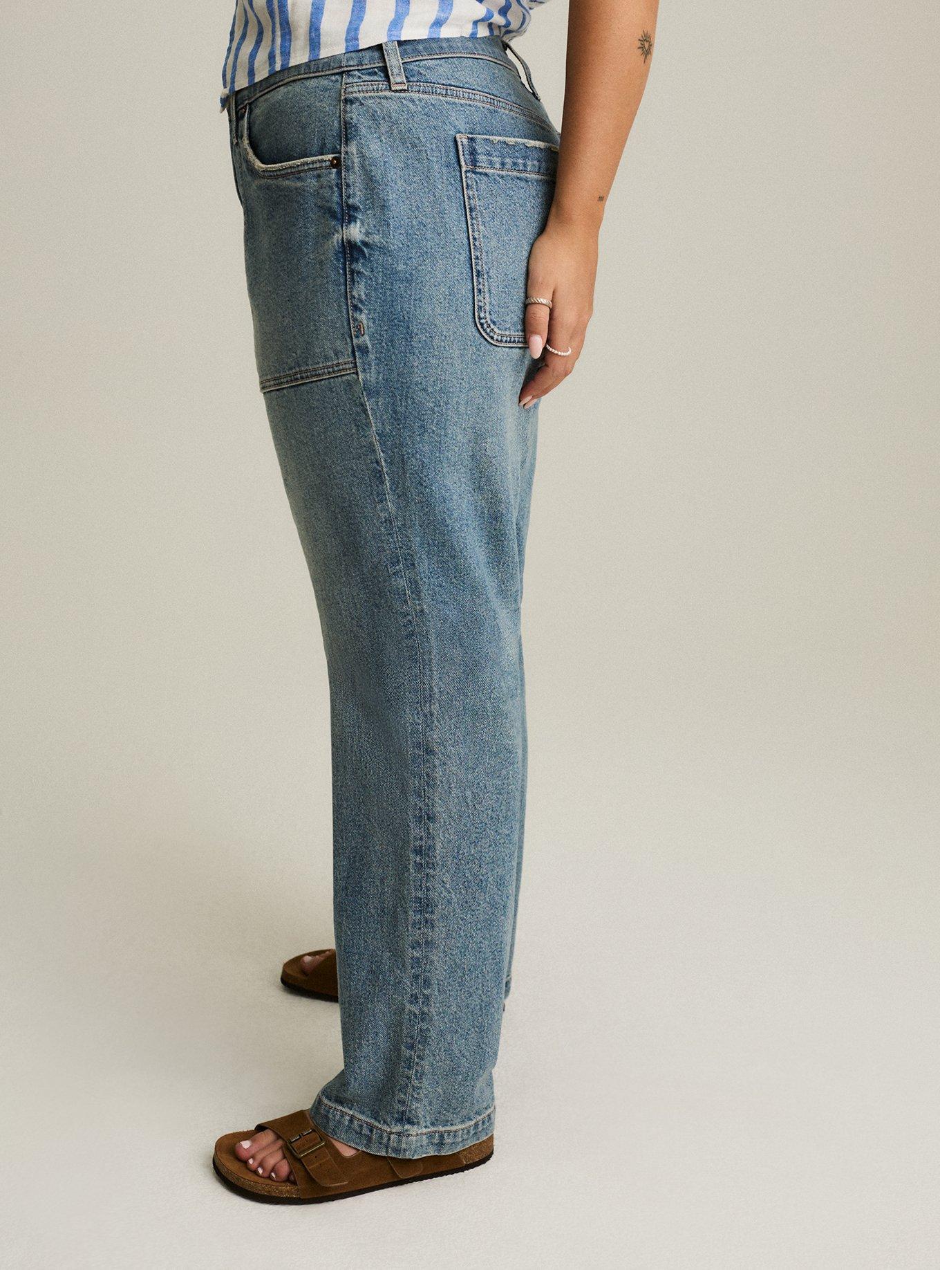 High-Rise Straight Jean
