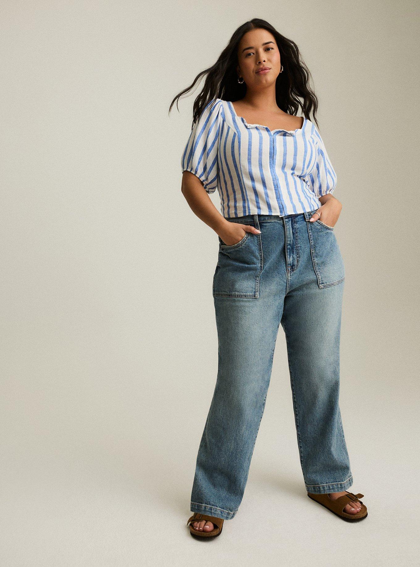 High-Rise Straight Jean