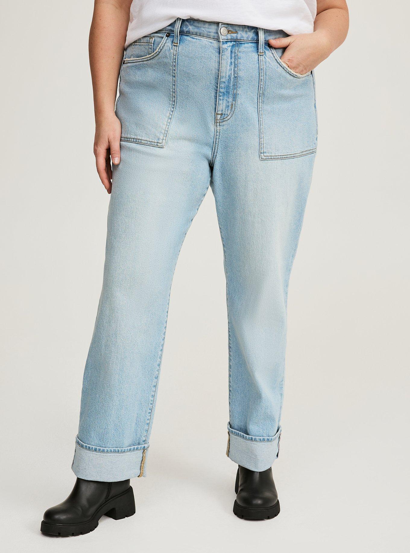 High-Rise Straight Jean