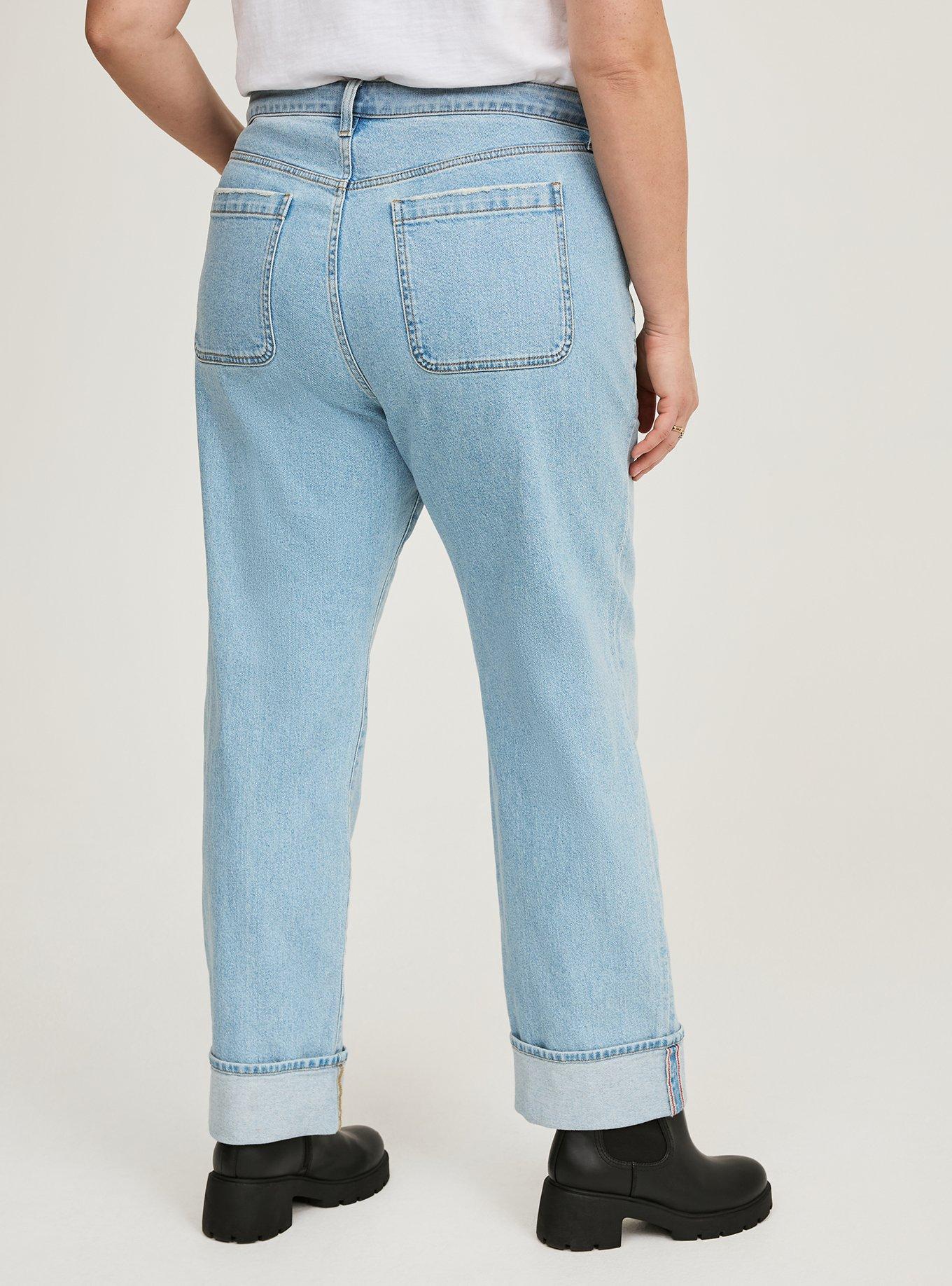 High-Rise Straight Jean