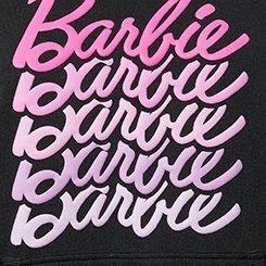 Barbie Classic Fit Cozy Fleece Hoodie, DEEP BLACK, swatch