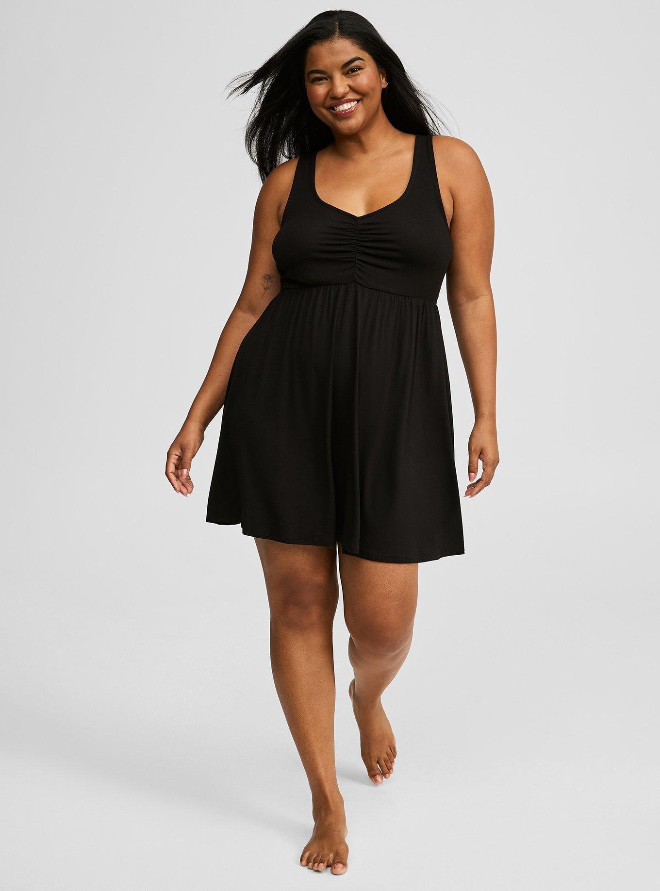 Lace Back Babydoll Sleep Gown