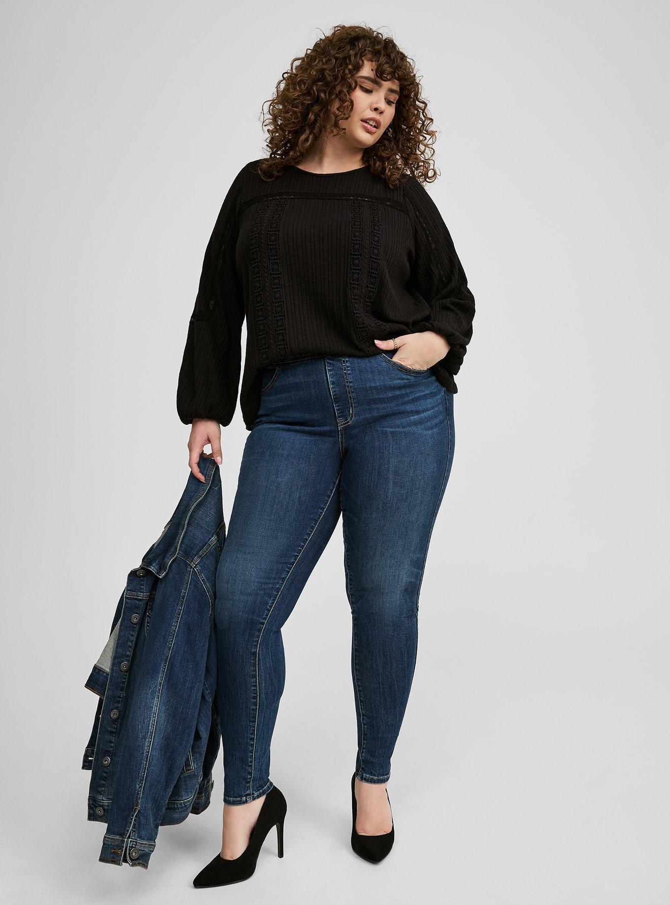 Plus Size - Lace Trim Top - Torrid