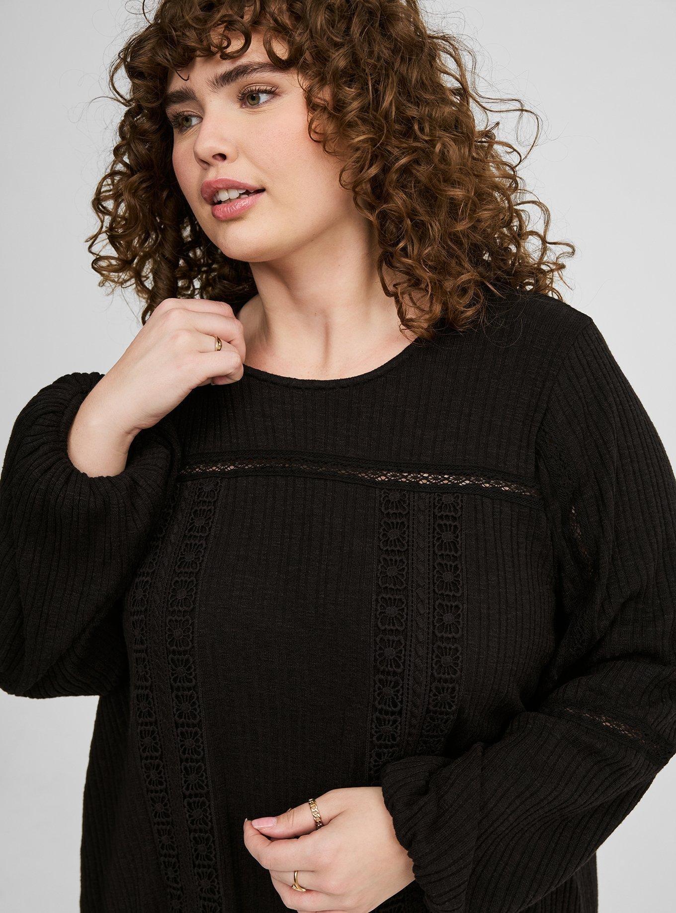 Lace Trim Top