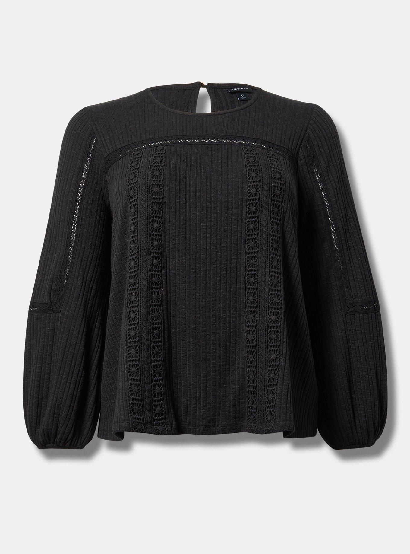 Lace Trim Top