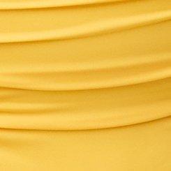 High-Waist High Leg Cheeky Swim Bottom, YELLOW, swatch