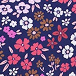 High-Waist High Cut Cheeky Swim Bottom, ALEX DITSY BLUE, swatch