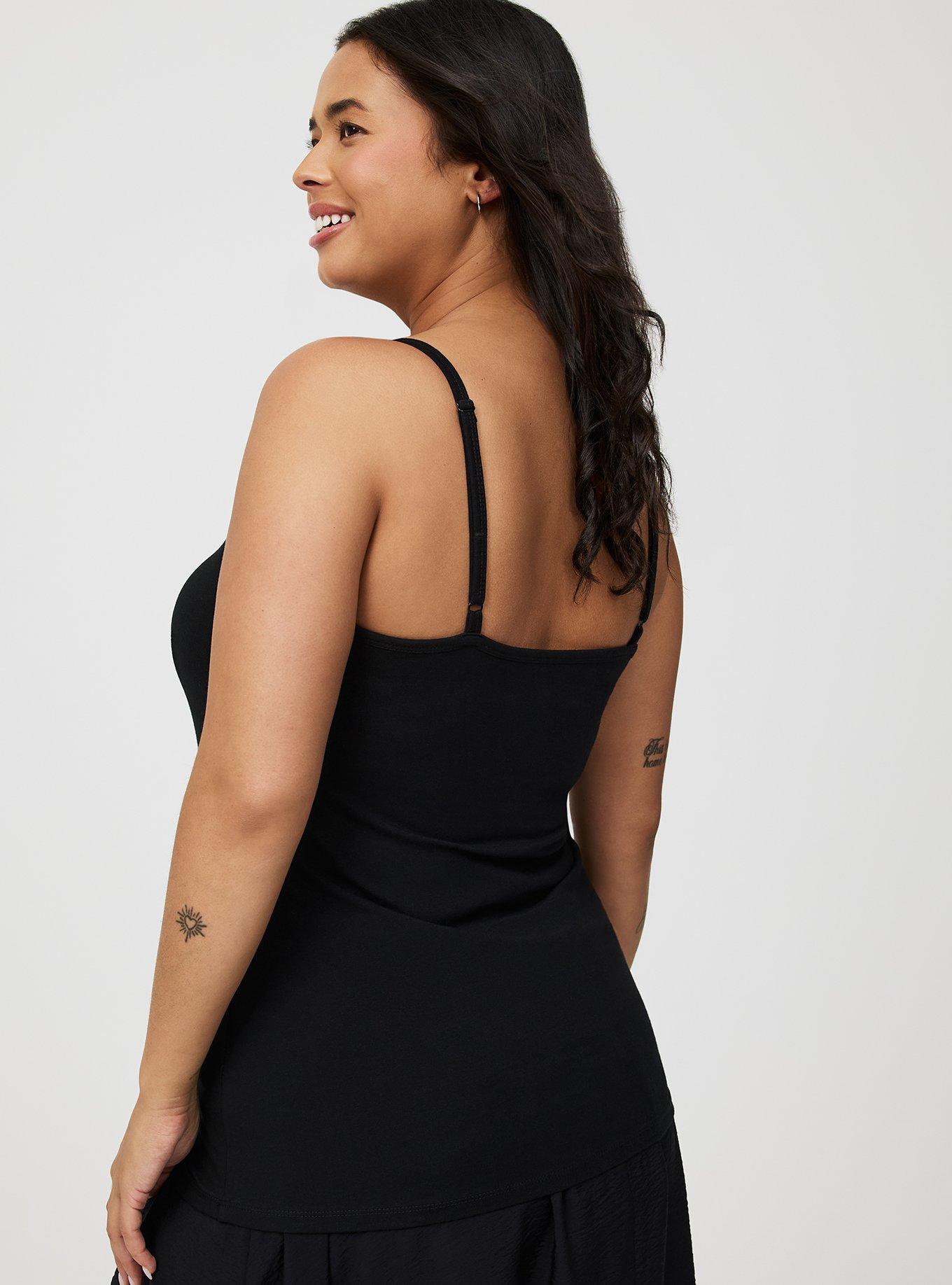 Foxy Scoop Cami with Built-In Bra