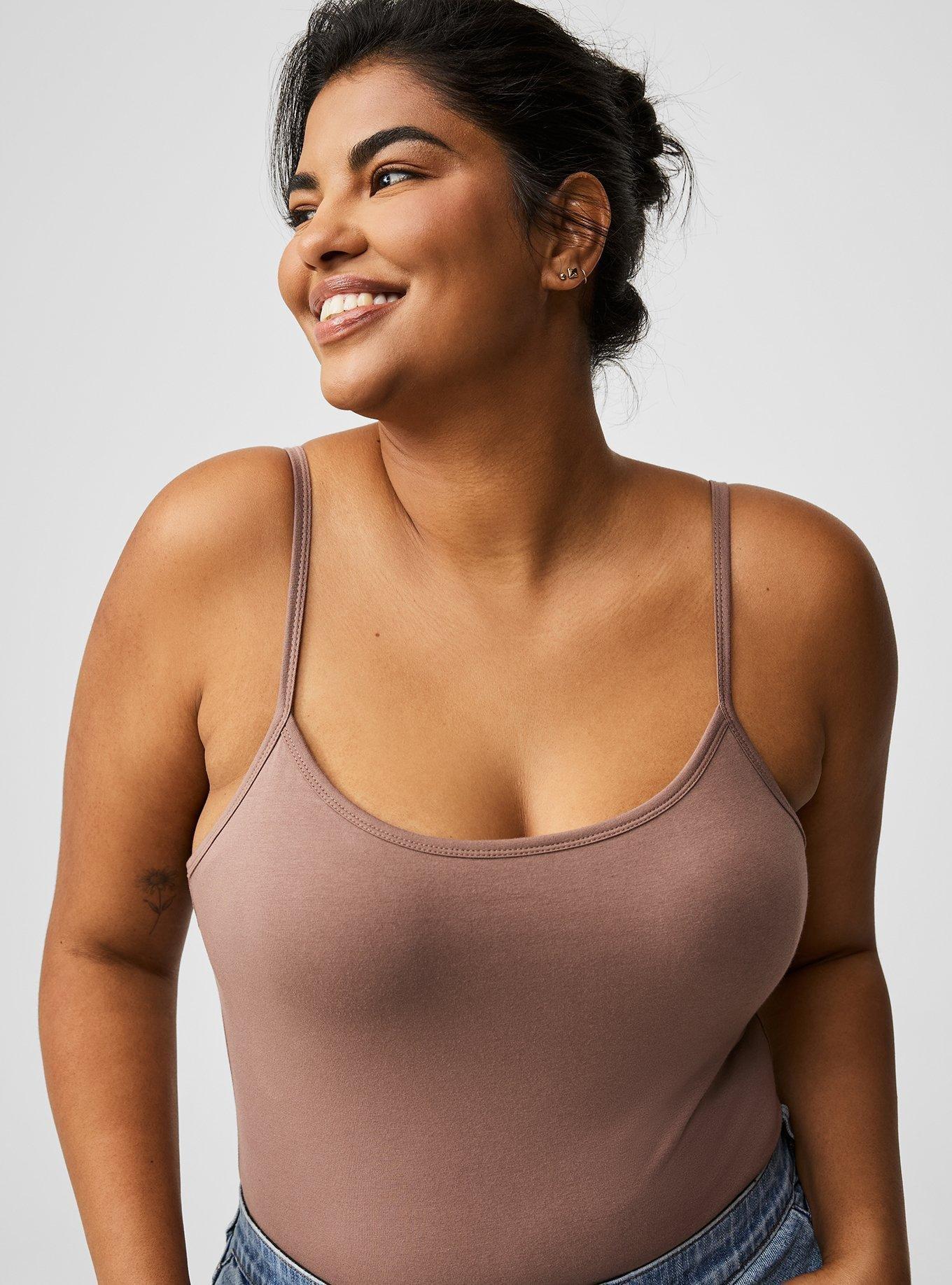 Foxy Scoop Cami with Built-In Bra