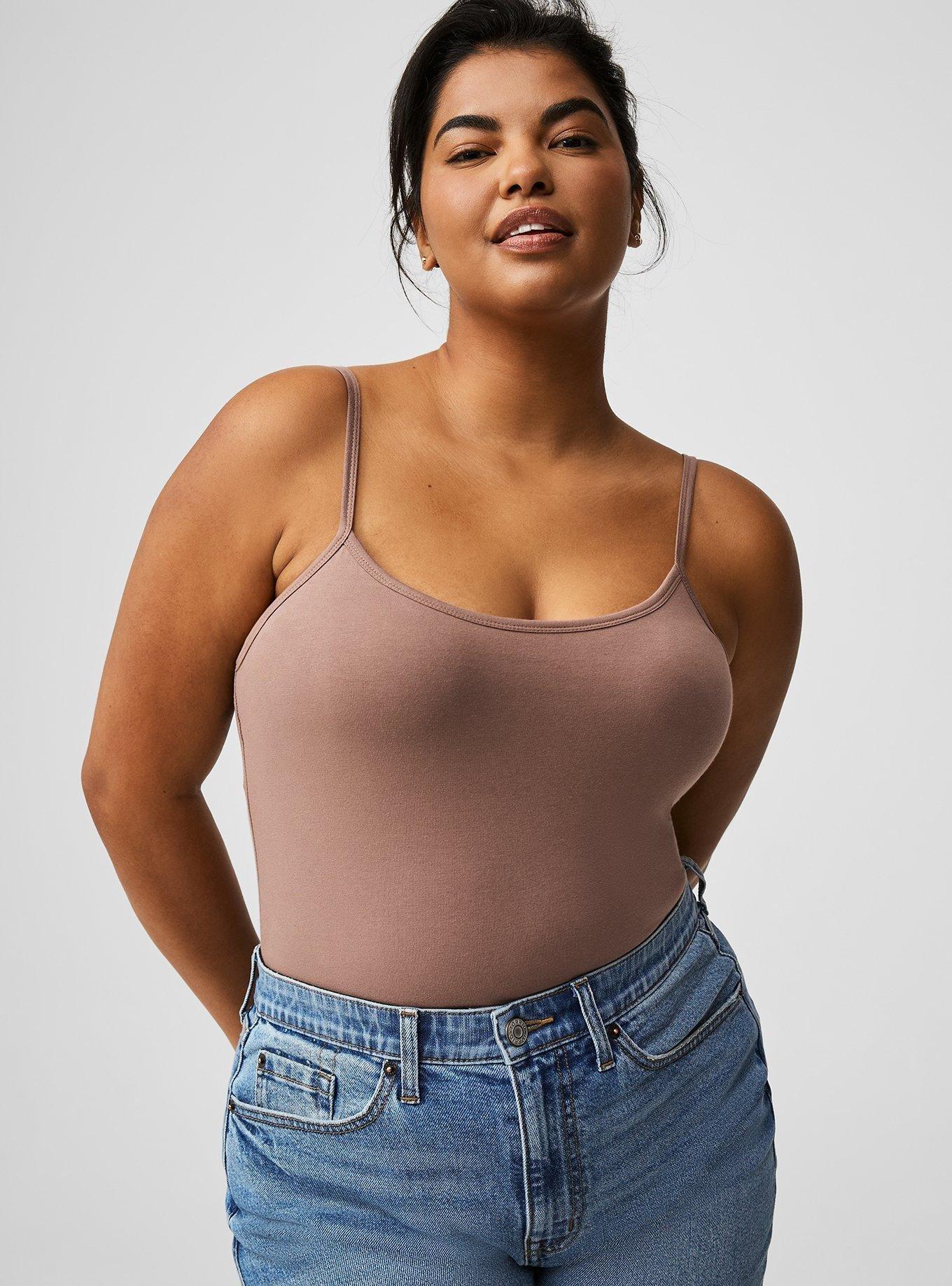 Foxy Scoop Cami with Built-In Bra