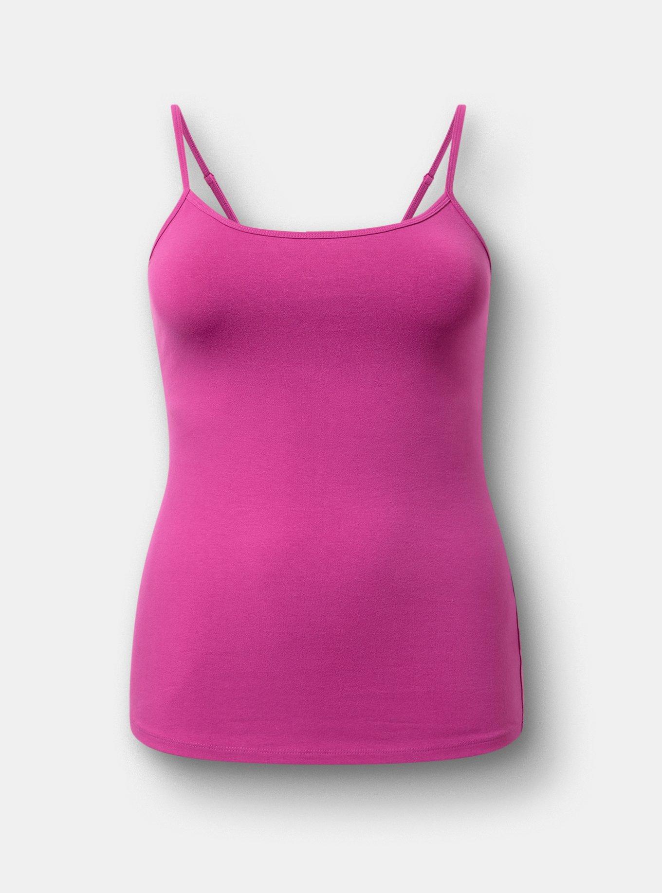 Foxy Scoop Built-In Bra Cami, WILD ASTER, hi-res