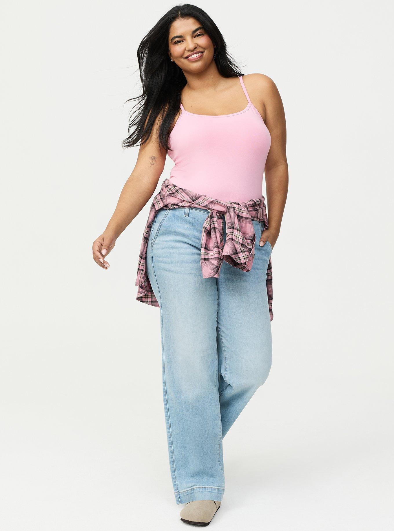 Foxy Scoop Neck Built In Bra Cami, ORCHID SMOKE, alternate