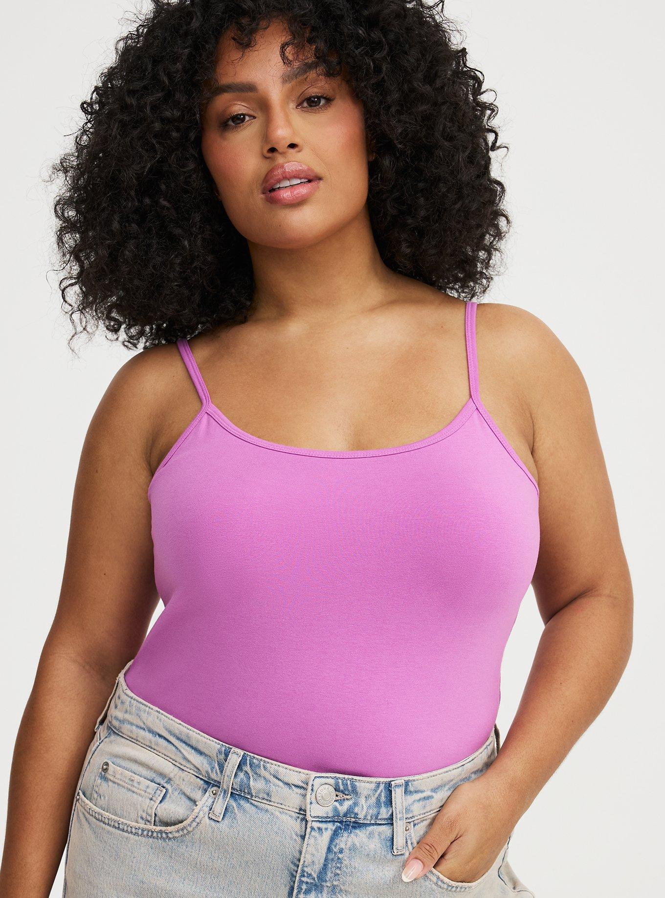 Foxy Scoop Neck Built In Bra Cami, LIATRIS, alternate