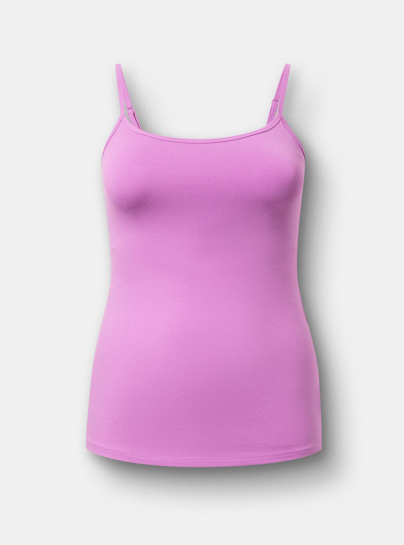 Foxy Scoop Neck Built In Bra Cami, LIATRIS, hi-res