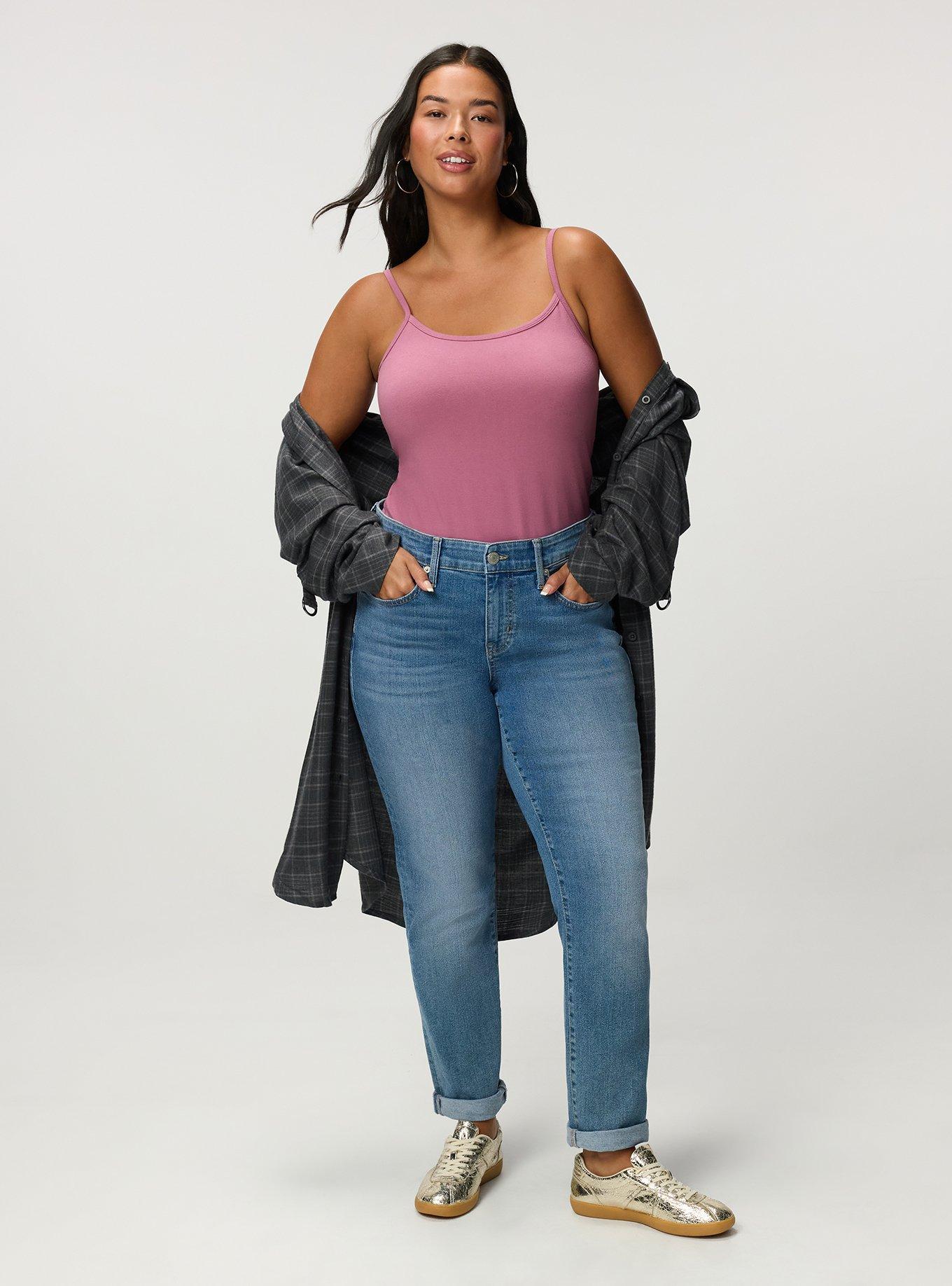 Foxy Scoop Neck Built In Bra Cami, MELLOW MAUVE, alternate