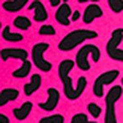 Side Tie Super Cheeky Bottom, WILD LEOPARD PINK GLO, swatch