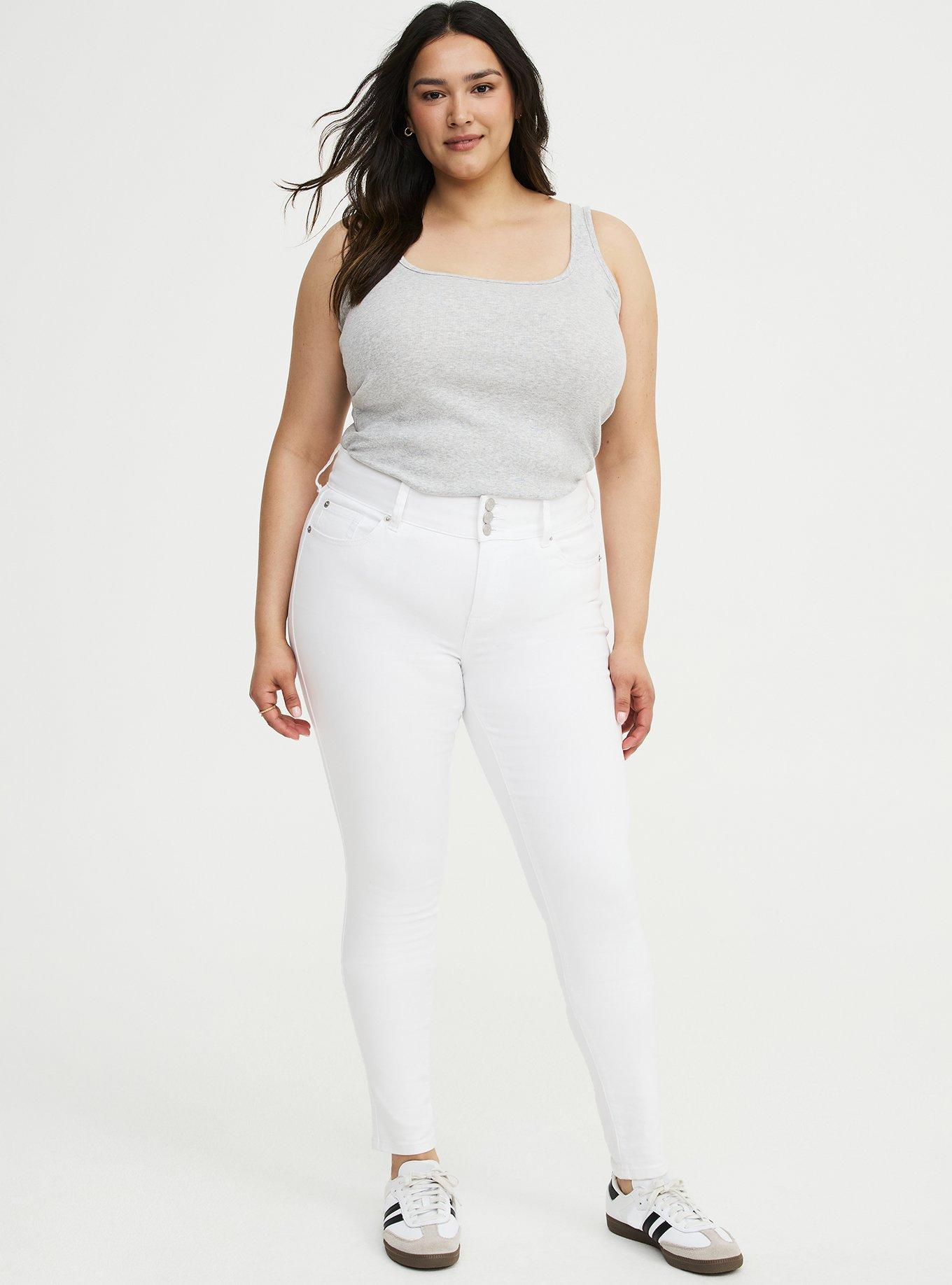 Jegging High-Rise Skinny Jean, WHITE, alternate