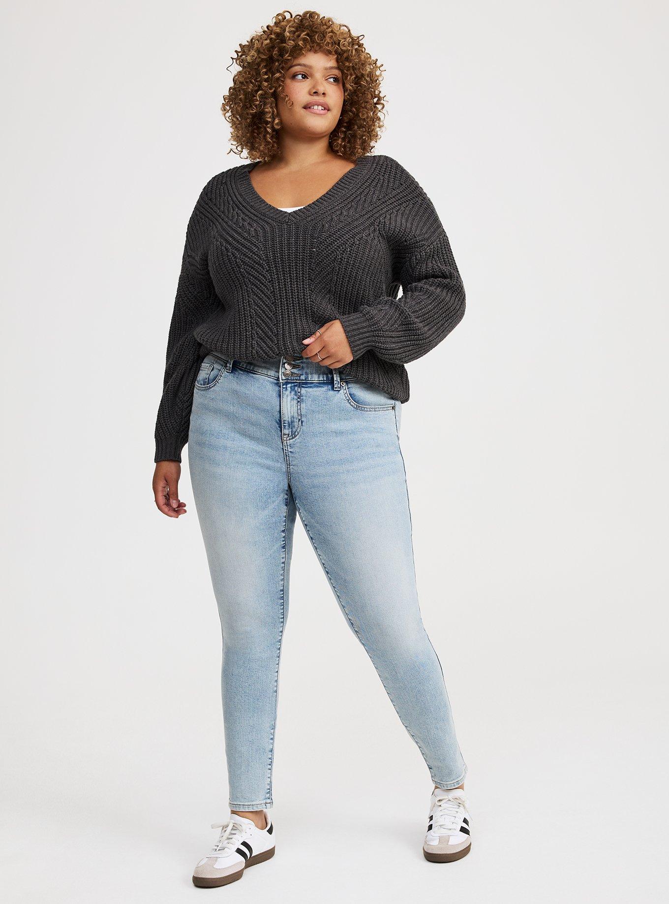 Girlfriend Signature Jersey V-Neck Tee