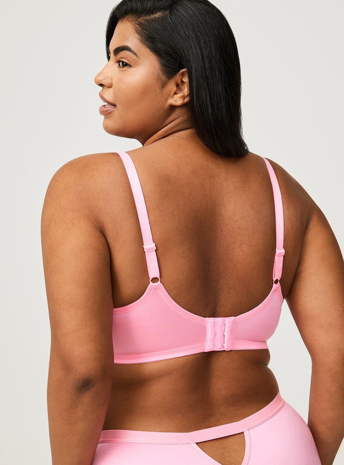 Full Coverage Unlined Lace Bra
