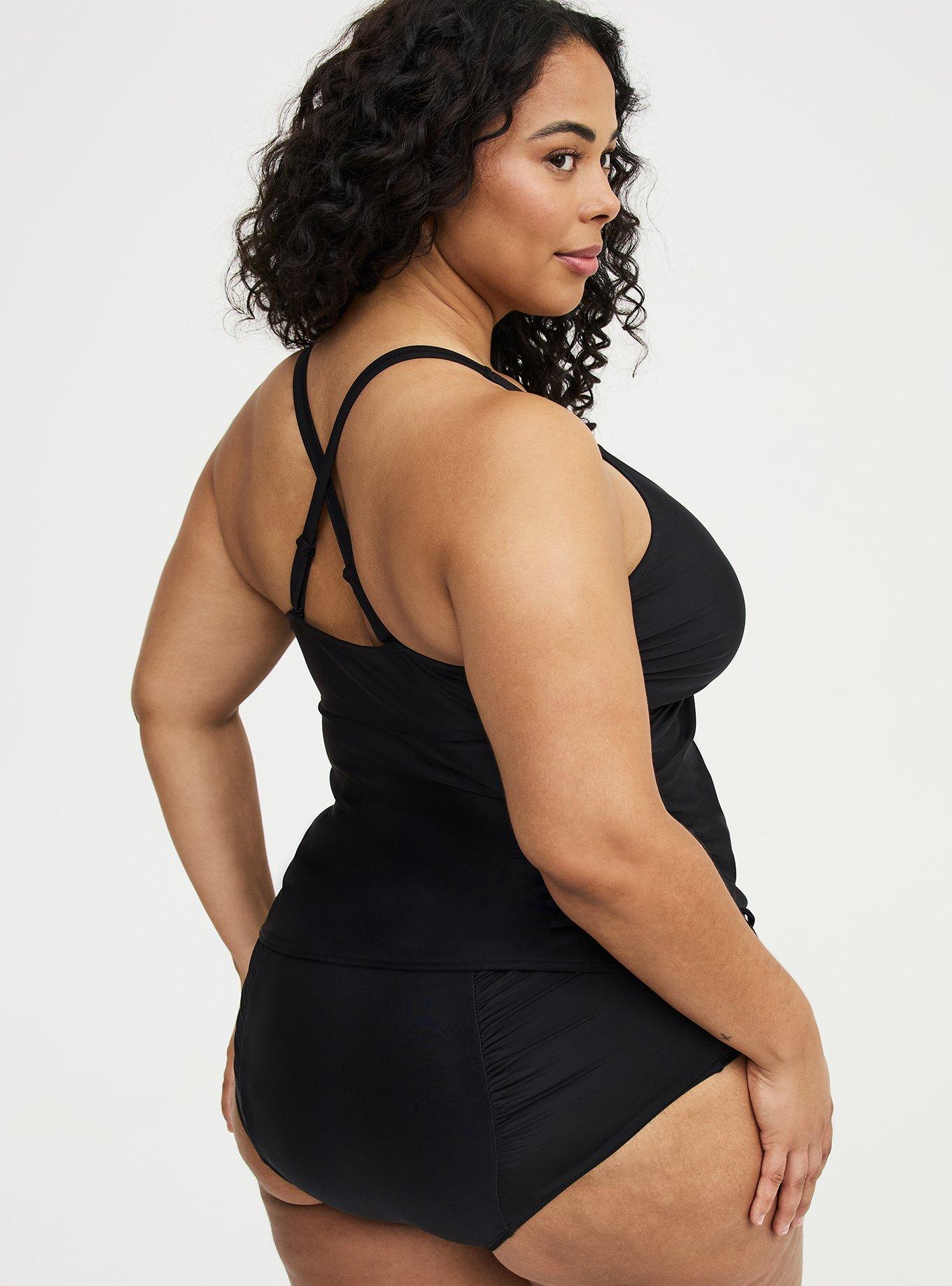 Wire-Free XO Cinch Side Tankini