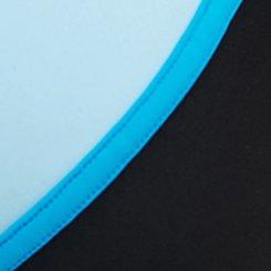 Underwire Longline Bikini Top, DEEP BLACK BLUE SEA SWIM, swatch