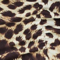 Ruched Swim Hot Short, JORDYN LEOPARD TAN, swatch