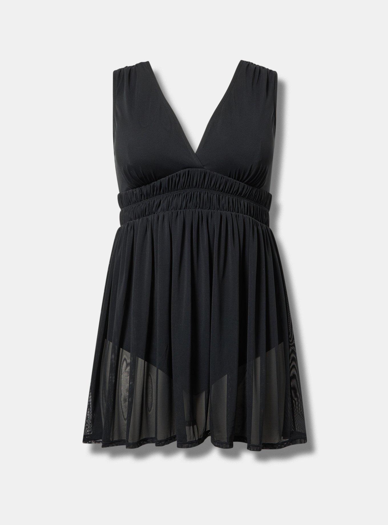 Plus Size - Mesh Swim Dress - Torrid
