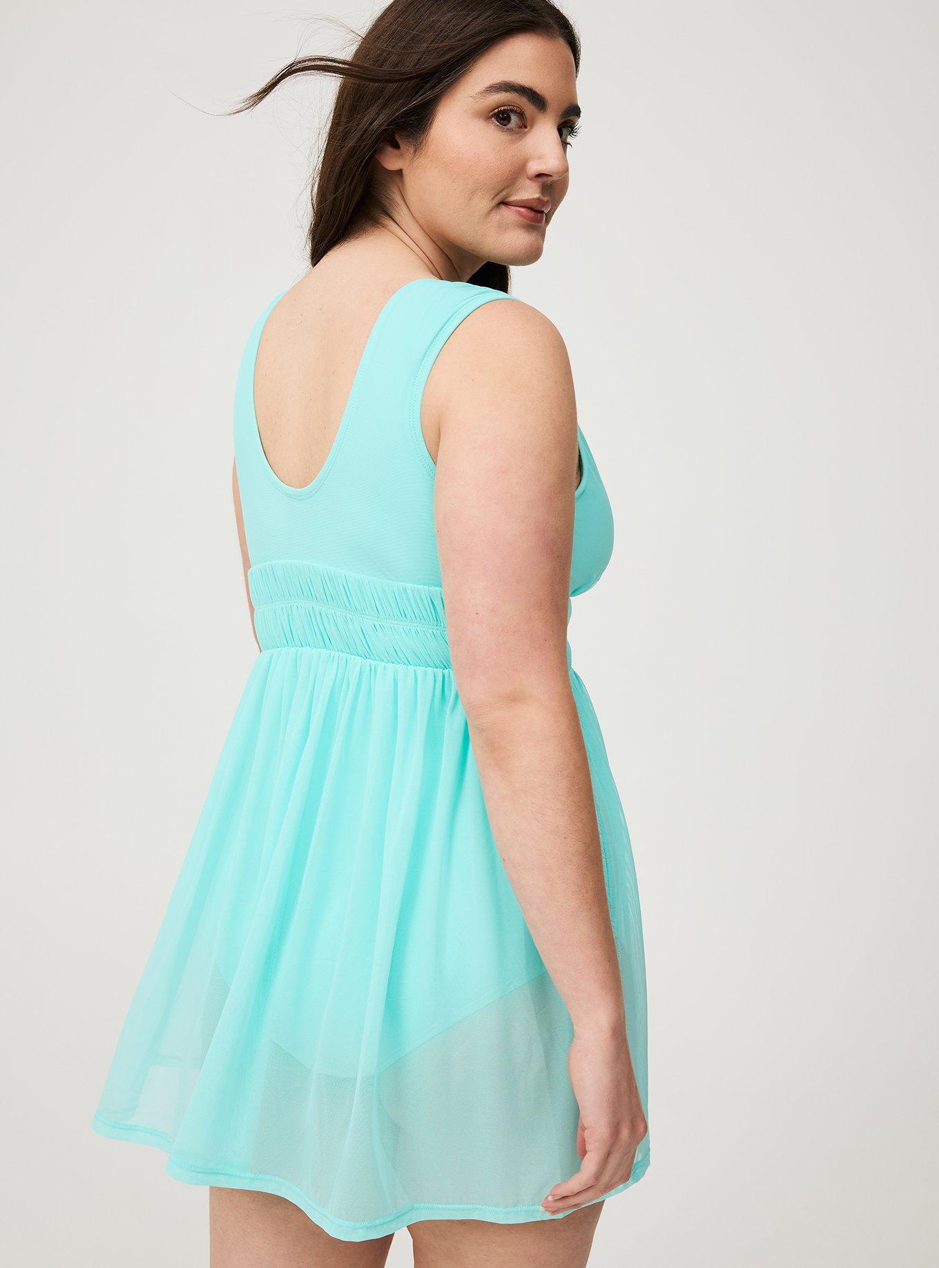 Mesh Swim Dress