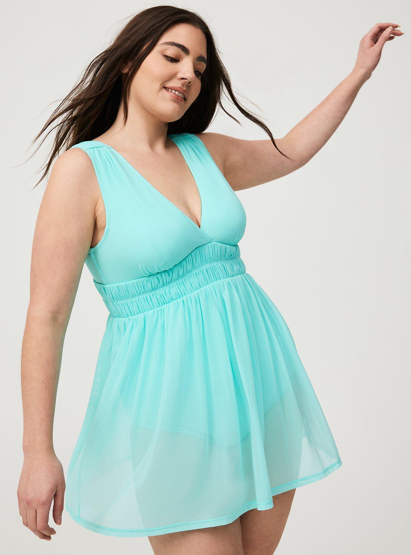 Mesh Swim Dress