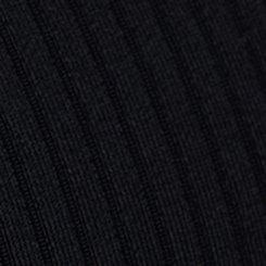 Plus Size Ribbed Cheeky Swim Bottom, DEEP BLACK, swatch