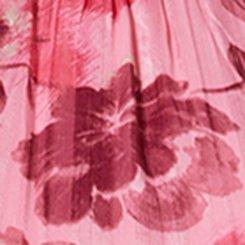 A-line Midi Dress, EXPRESSION FLORAL WILD ROSE, swatch