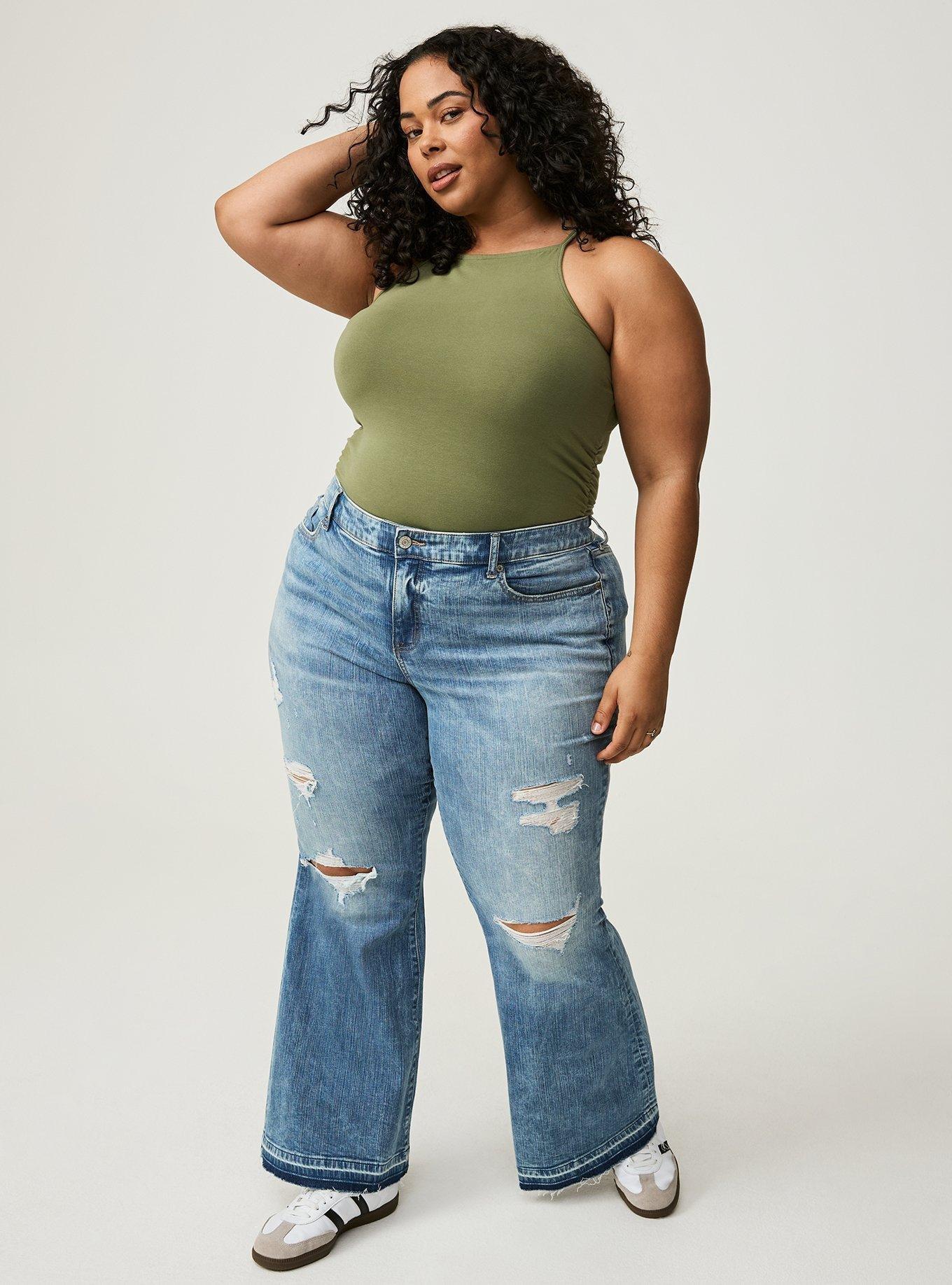 Foxy High Square Neck Cami