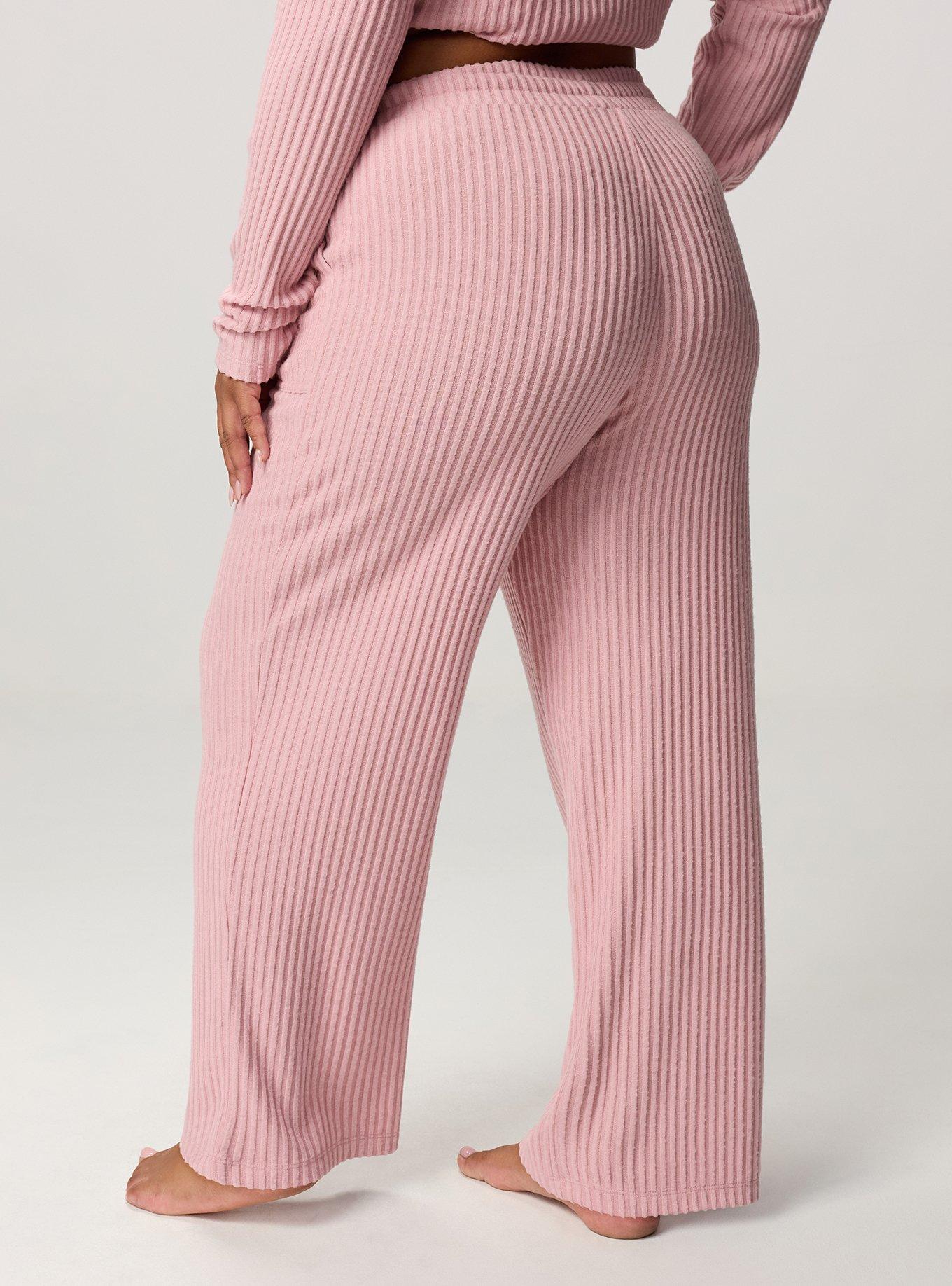 Super Soft Plush Rib Lounge Pant, ZEPHYR, alternate