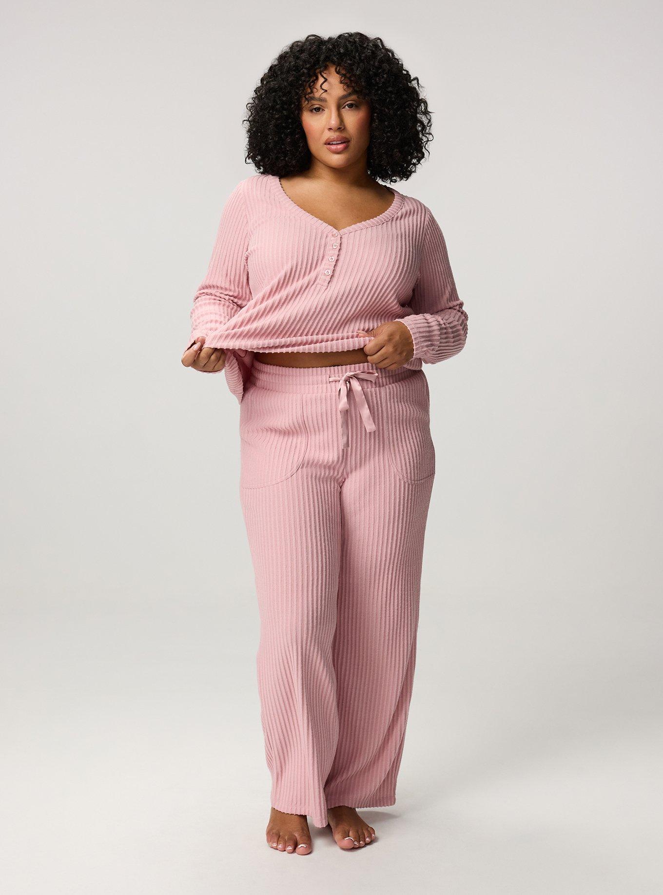 Super Soft Plush Rib Lounge Pant, ZEPHYR, alternate