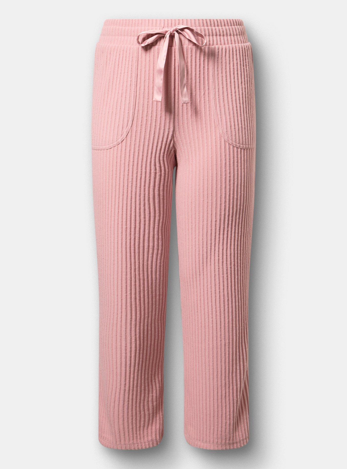 Super Soft Plush Rib Lounge Pant, ZEPHYR, flat