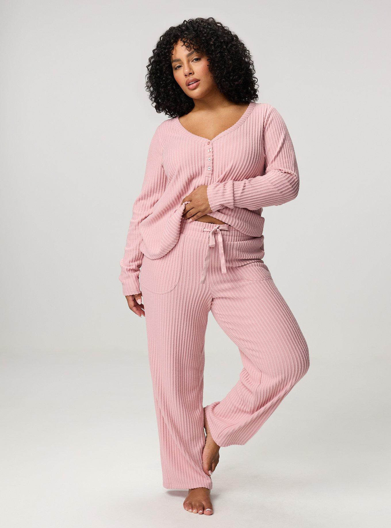 Super Soft Plush Rib Lounge Pant, ZEPHYR, hi-res