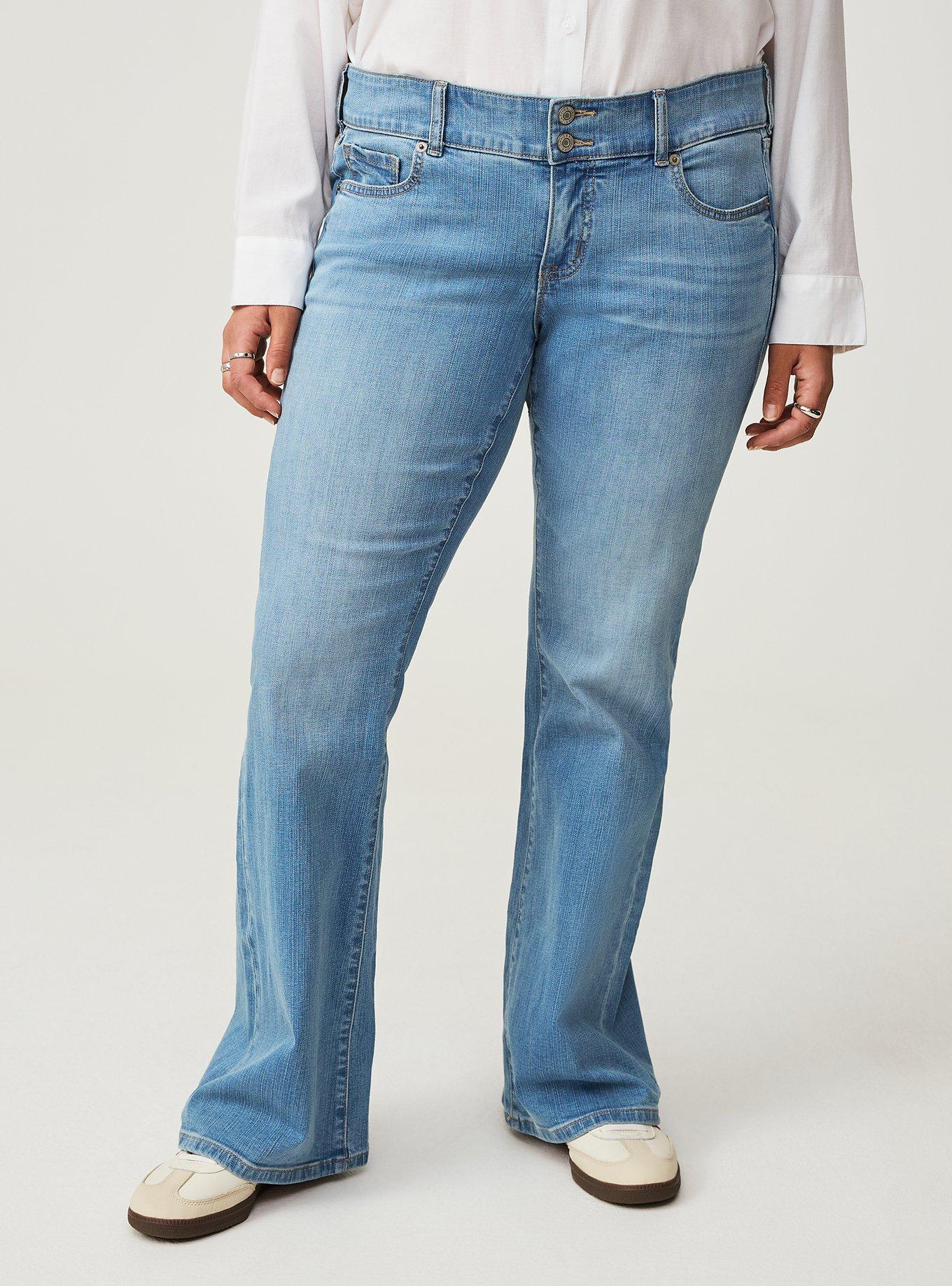 Low-Rise Flare Jean