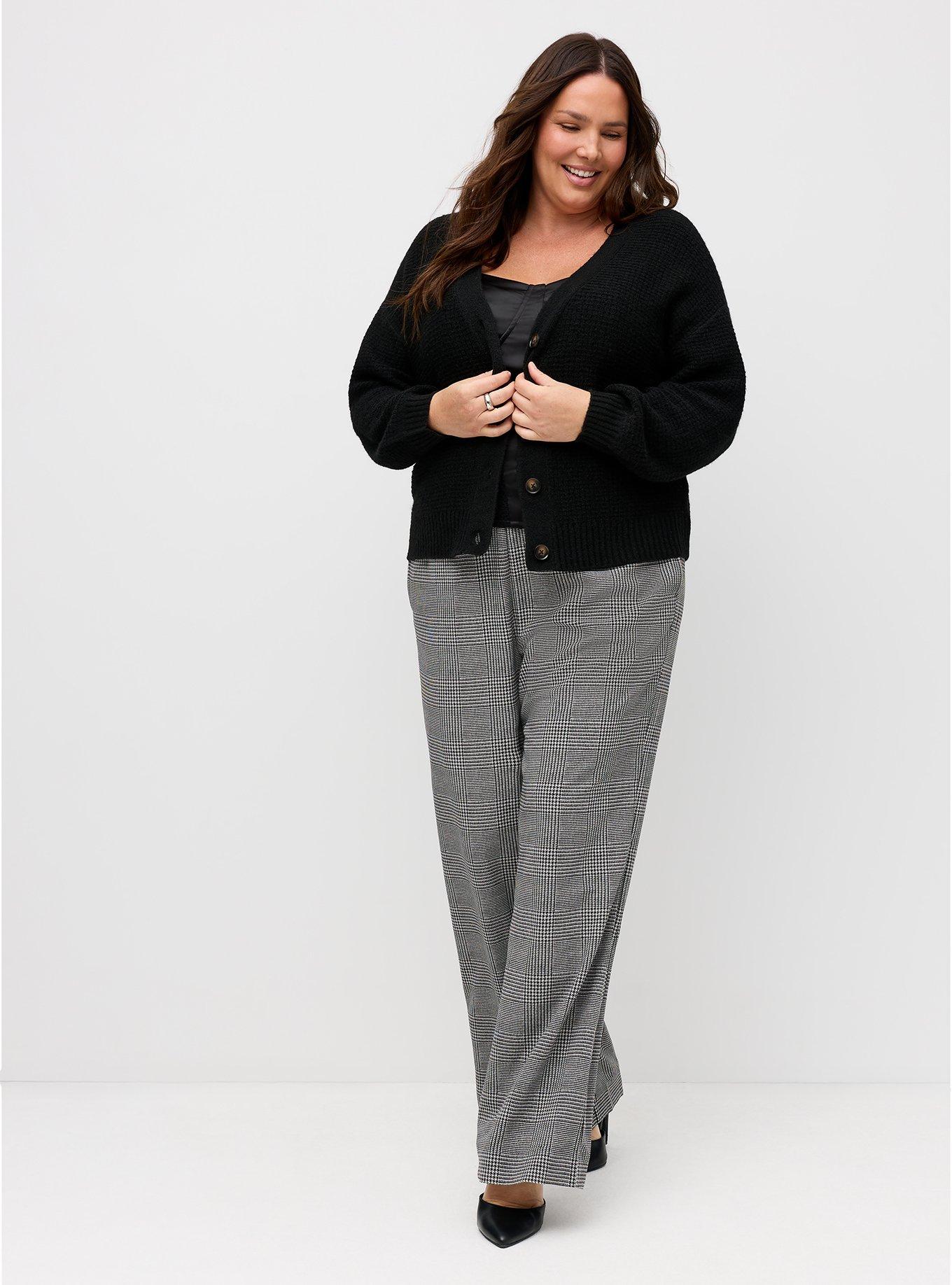 Plus Size - Drop Shoulder Textured Cardigan - Torrid