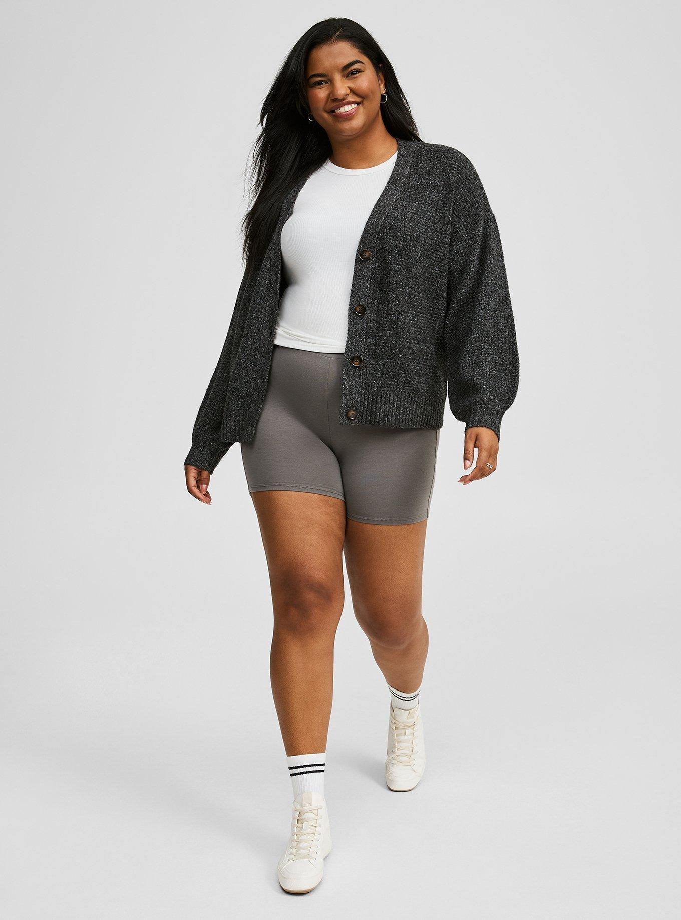 Vegan Cashmere Textured Cardigan