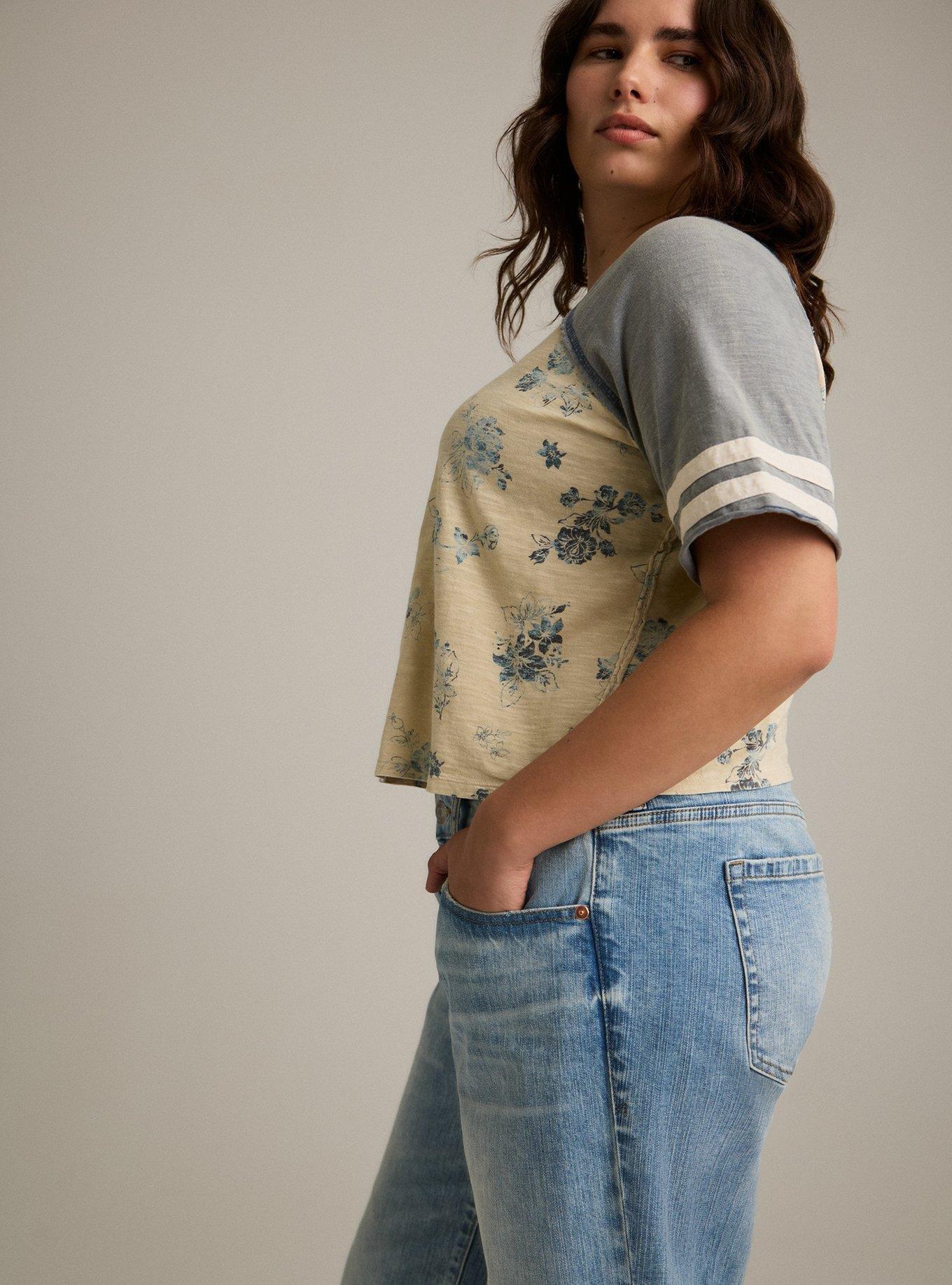 Festi Baggy Low-Rise Wide Leg Jean