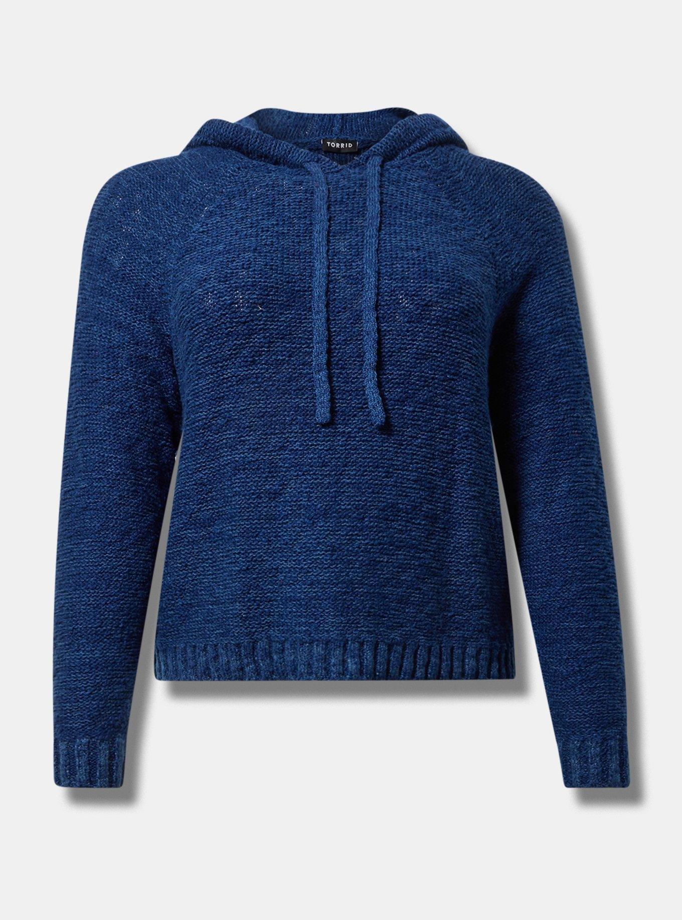 Textured Sweater Hoodie