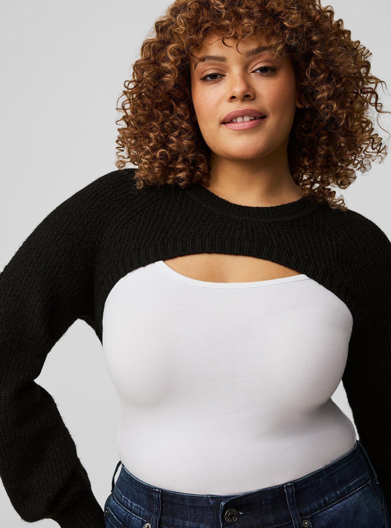 Plus Size - Vegan Cashmere Bolero - Torrid
