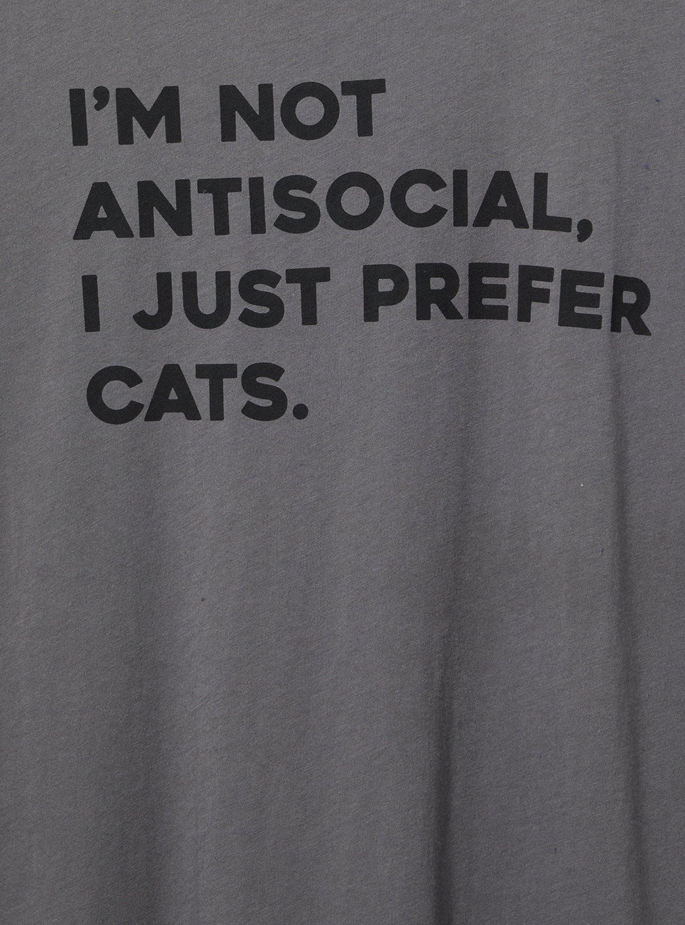 Not Antisocial Classic Crew Tee